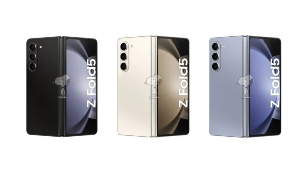 Samsung Galaxy Z Fold 5 ve Z Flip 5, yeni render görselleriyle karşımızda