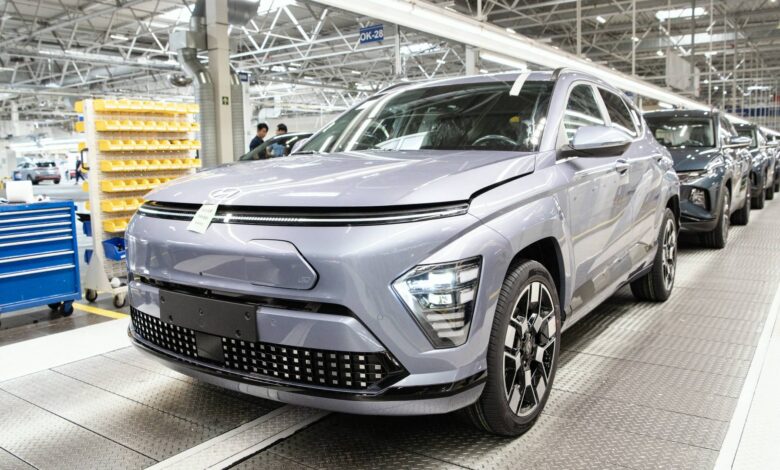 Hyundai, Kona Elektrik'in üretimine Avrupa'da başladı!