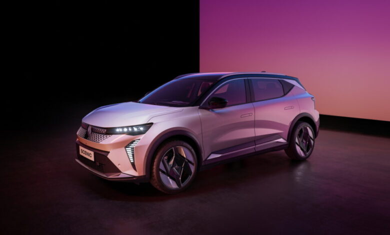 Renault, tamamen elektrikli Scenic E-Tech Electric'i tanıttı!