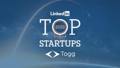 Togg, "LinkedIn En İyi Startup'lar 2023"te birinci sırada yer aldı!