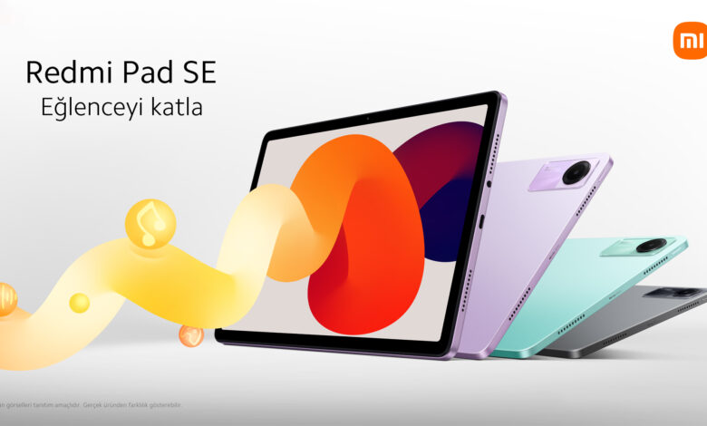 Xiaomi'nin yeni tableti Redmi Pad SE, Türkiye'de satışa sunuldu!