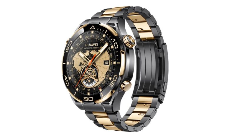 Altın kaplamalı akıllı saat: Huawei Watch Ultimate Design!