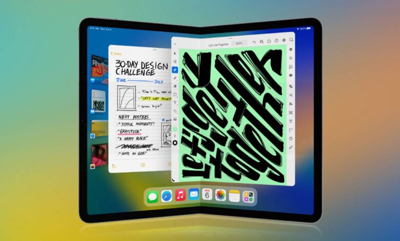 Apple'dan katlanabilir ekranlı iPad geliyor!